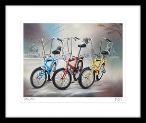 3 Chopper's Chopperholic Exclusive Bike Adam Barsby Art Picture