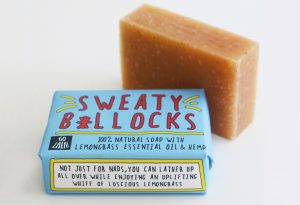 Funny Soap Bar - Sweaty Bollocks