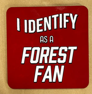 Football coasters - Forest