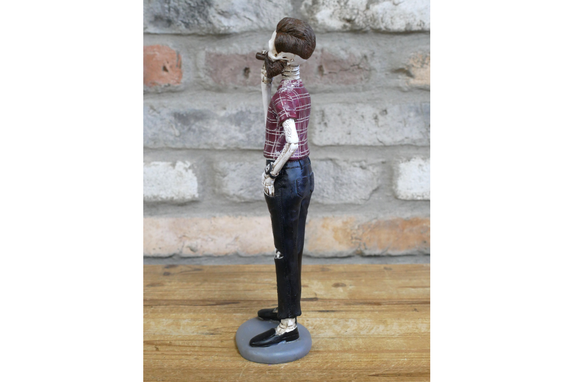 Skeleton Beard Cigar Man The Post House Home of Thrift & Post House