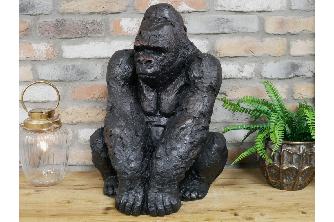 Large Gorilla Statue Ornament