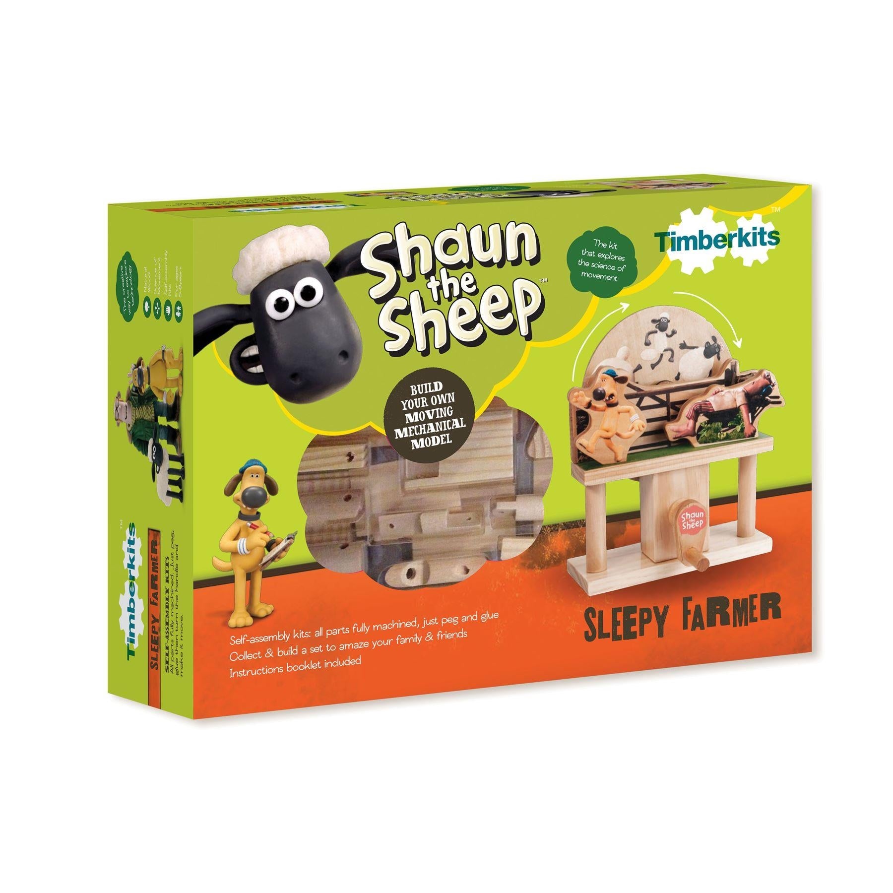 Timber kits Mechanical Wooden Model Self Build Kit - Choice of Timberkit Model