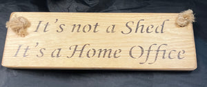 Shed sign