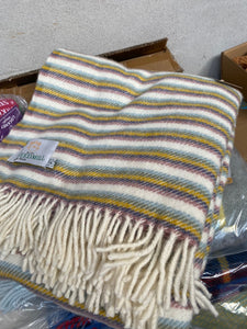 Pure New Wool Tweedmill Lifestyle Throw/ Blanket 150x183cm SALE