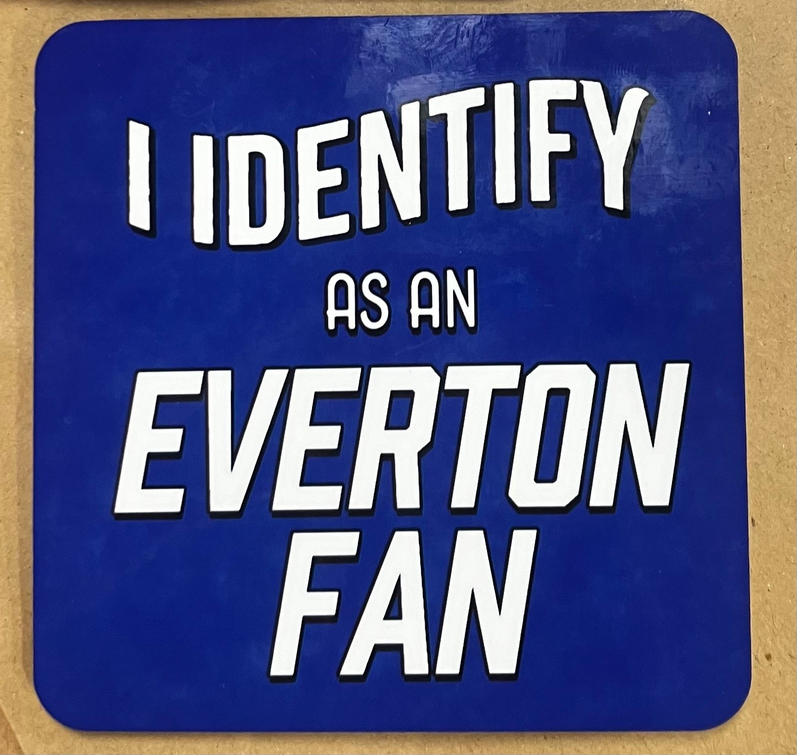 Football coasters -Everton