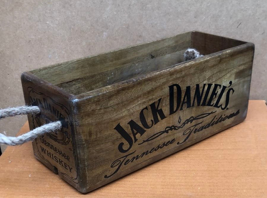 Wooden Roped Storage Box box - Choice of Design