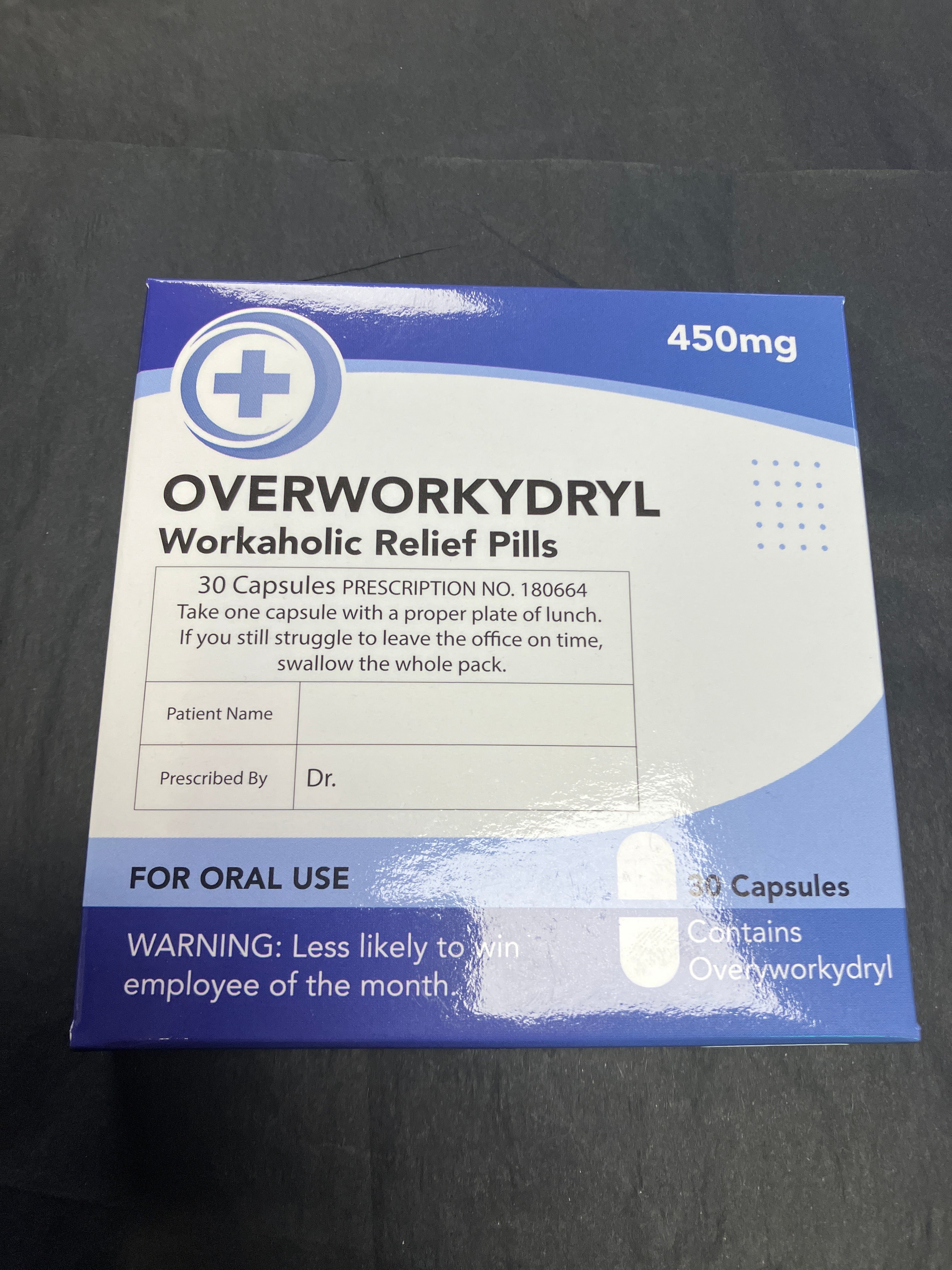 Funny Prescription Joke Pills (Actually Mints) - Choice of condition