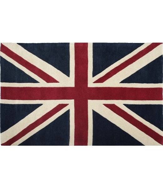 Great British Union Jack Heavy Duty Quality Wool Rugs - Choice of Size