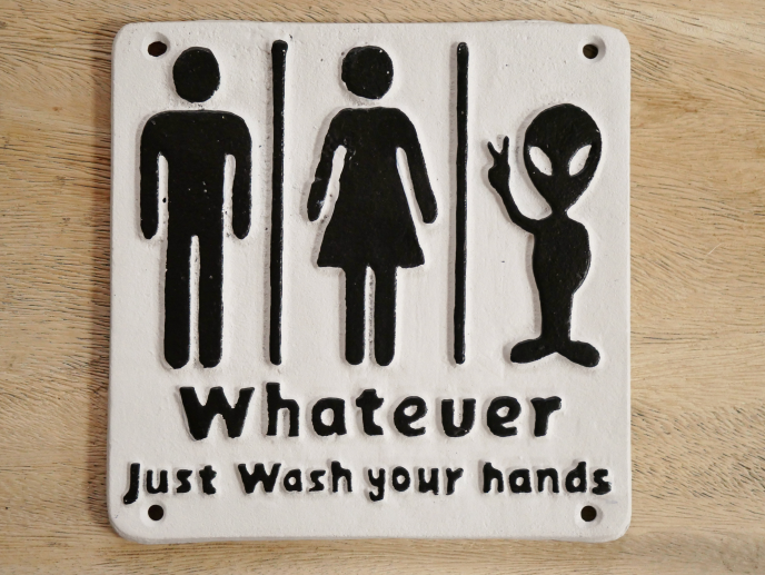 Large Funny Cast Iron Signs - Choice of Design