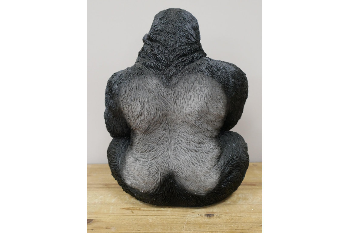 Naughty Up Yours Gary the Silverback Gorilla Figure