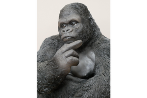Naughty Up Yours Gary the Silverback Gorilla Figure