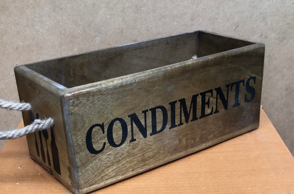 Wooden Roped Storage Box box - Choice of Design