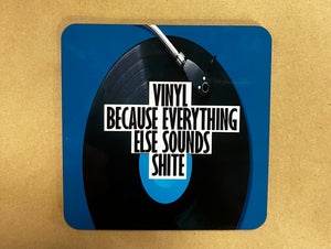 Vinyl lover coaster