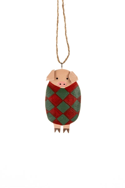 Shoeless joe Christmas Decoration - Pig in Blanket Hanger