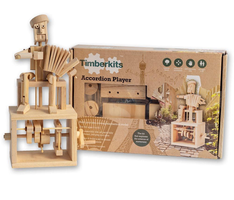 Timber kits Mechanical Wooden Model Self Build Kit - Choice of Timberkit Model