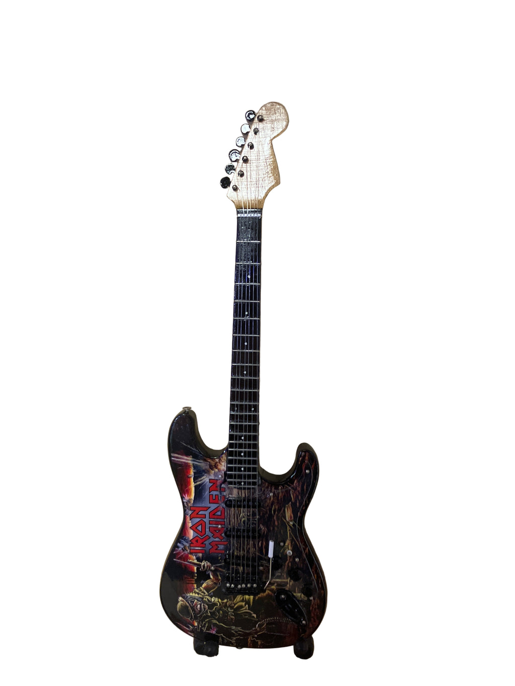 Iron Maiden World War Eddie Miniature Guitar
