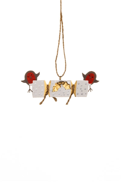 Shoeless joe Christmas Decoration - Red Robin Cracker