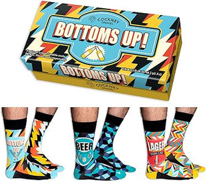 Bottoms up funny socks