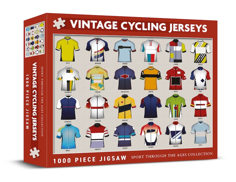 Vintage cycling jersey puzzle