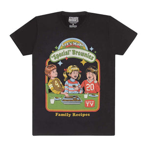 Steven Rhodes Official Cotton T Shirt - Lets Make Special Brownies