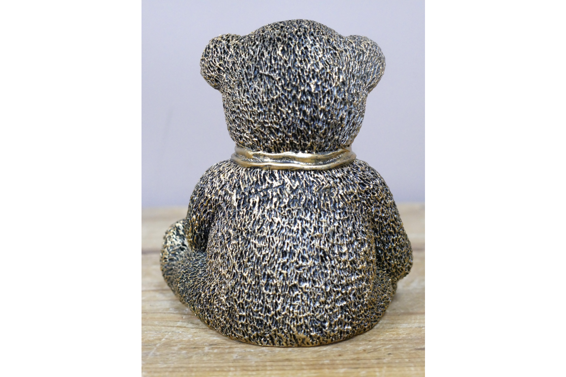 Golden Teddy Bear Ornament