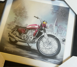 Suzuki Motorbike - Adam Barsby Art Picture