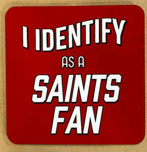 Football coasters - Saints