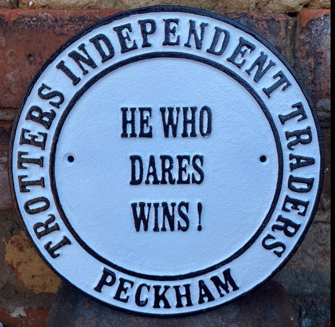 Large heavy cast iron sign - Choice of Designs