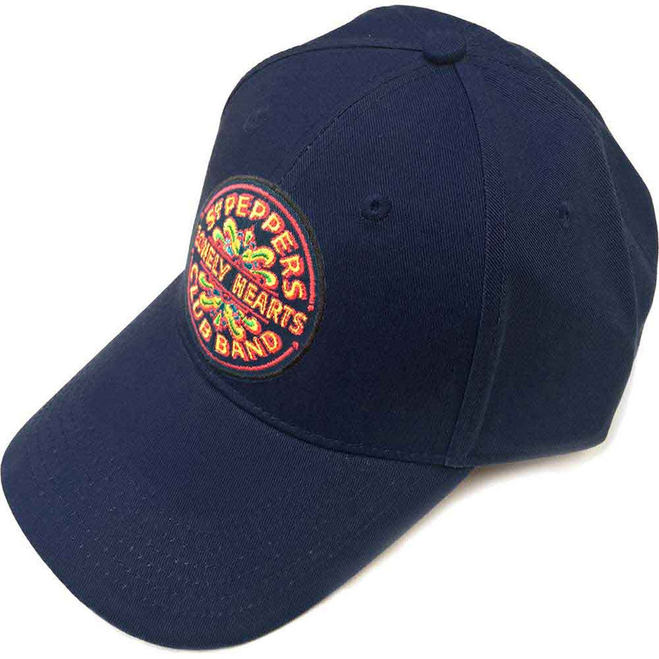 Licensed Band Baseball Cap Hat - The Beatles Sgt Pepper - Choice of colour
