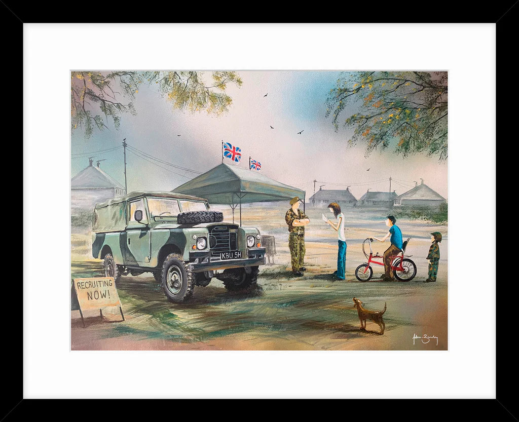 Army Dreamers Land Rover Picture