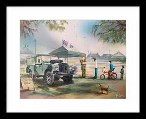 Army Dreamers Land Rover Picture