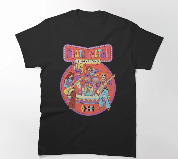 Steven Rhodes Official Cotton T Shirt - Death Metal Band