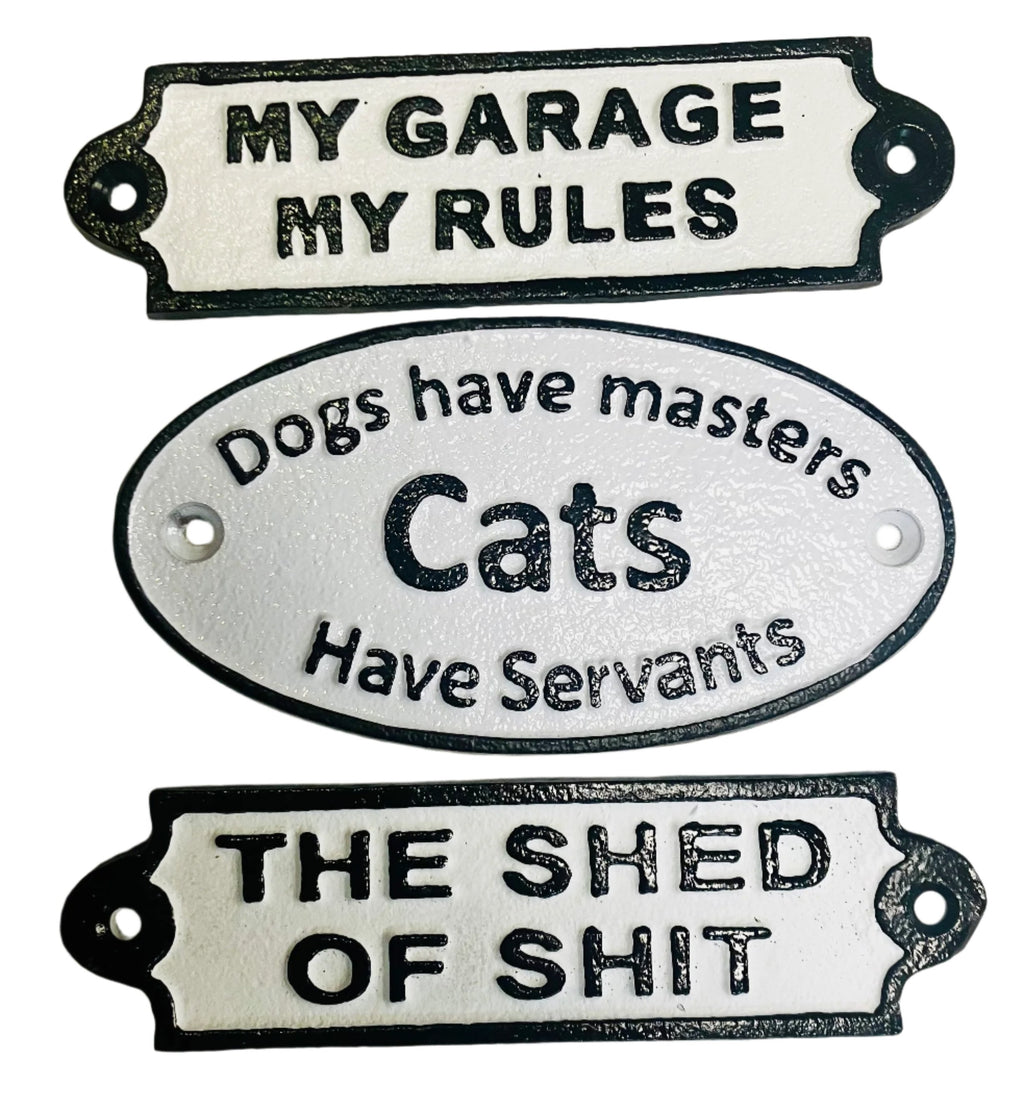 Wall signs