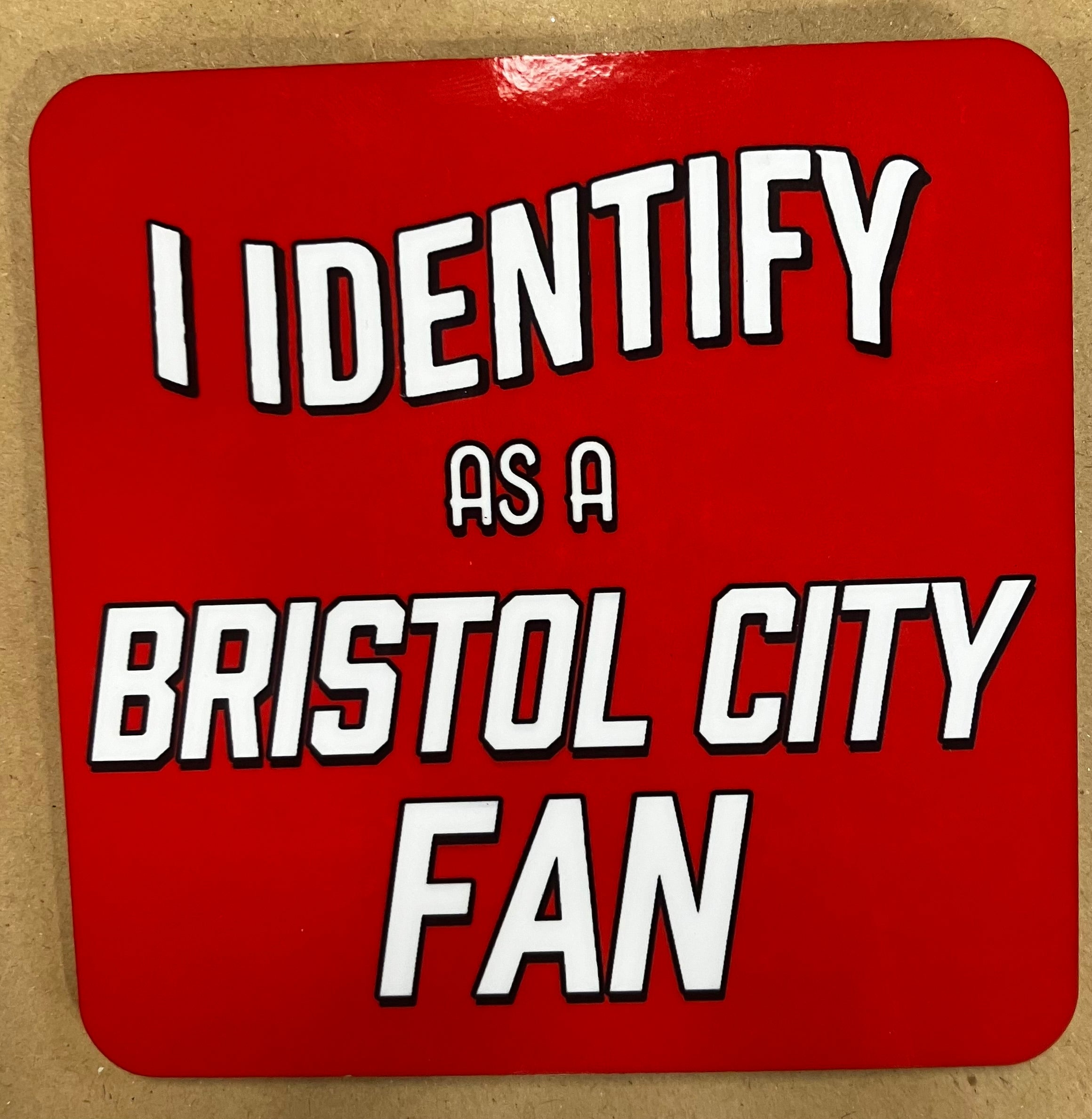 Football coasters - Bristol City