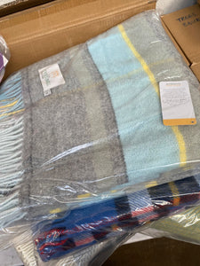 Pure New Wool Tweedmill Lifestyle Throw/ Blanket 150x183cm SALE