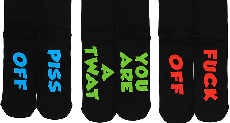 Funny Sweary socks