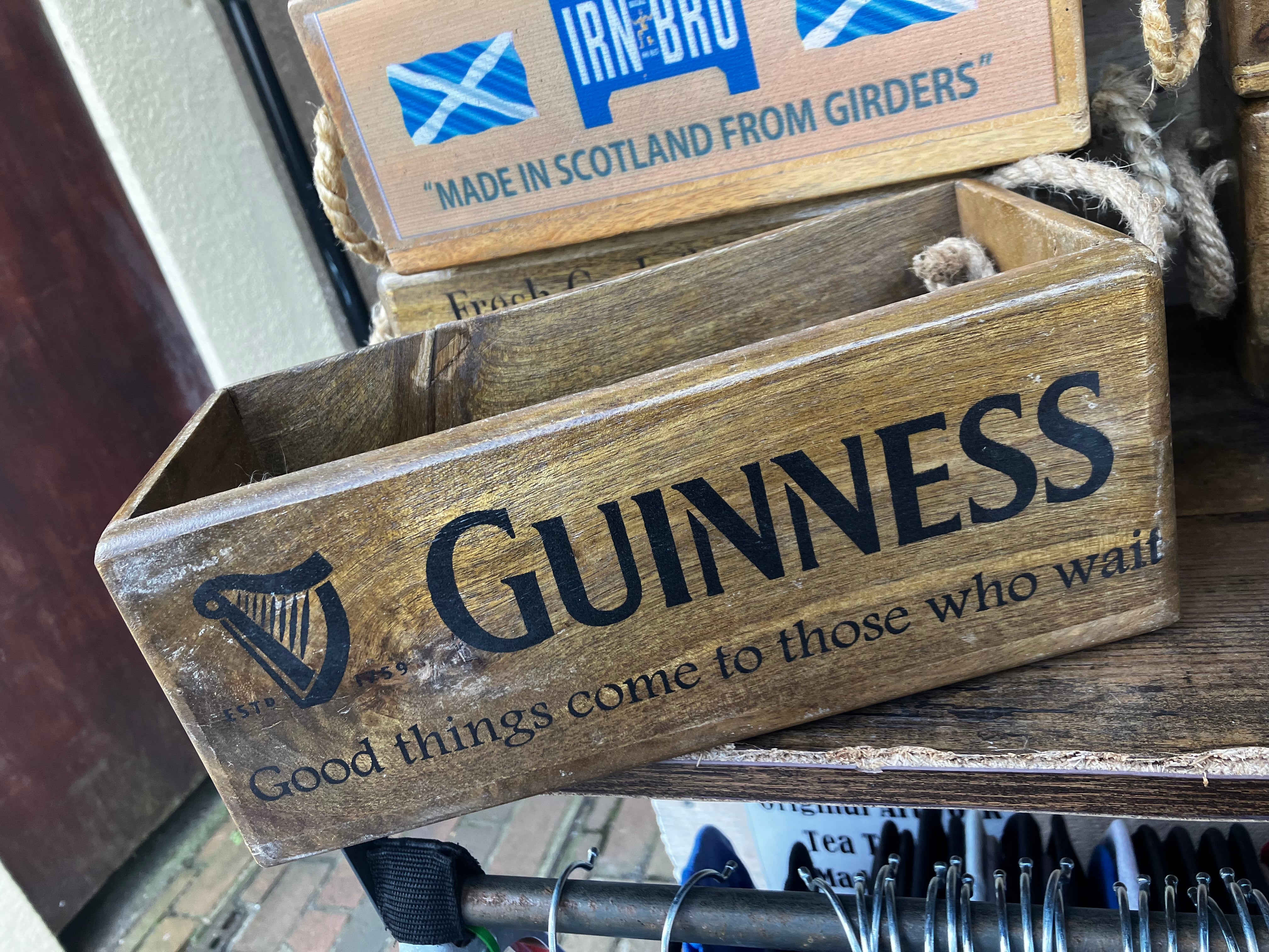 Wooden Roped Storage Box box - Choice of Design