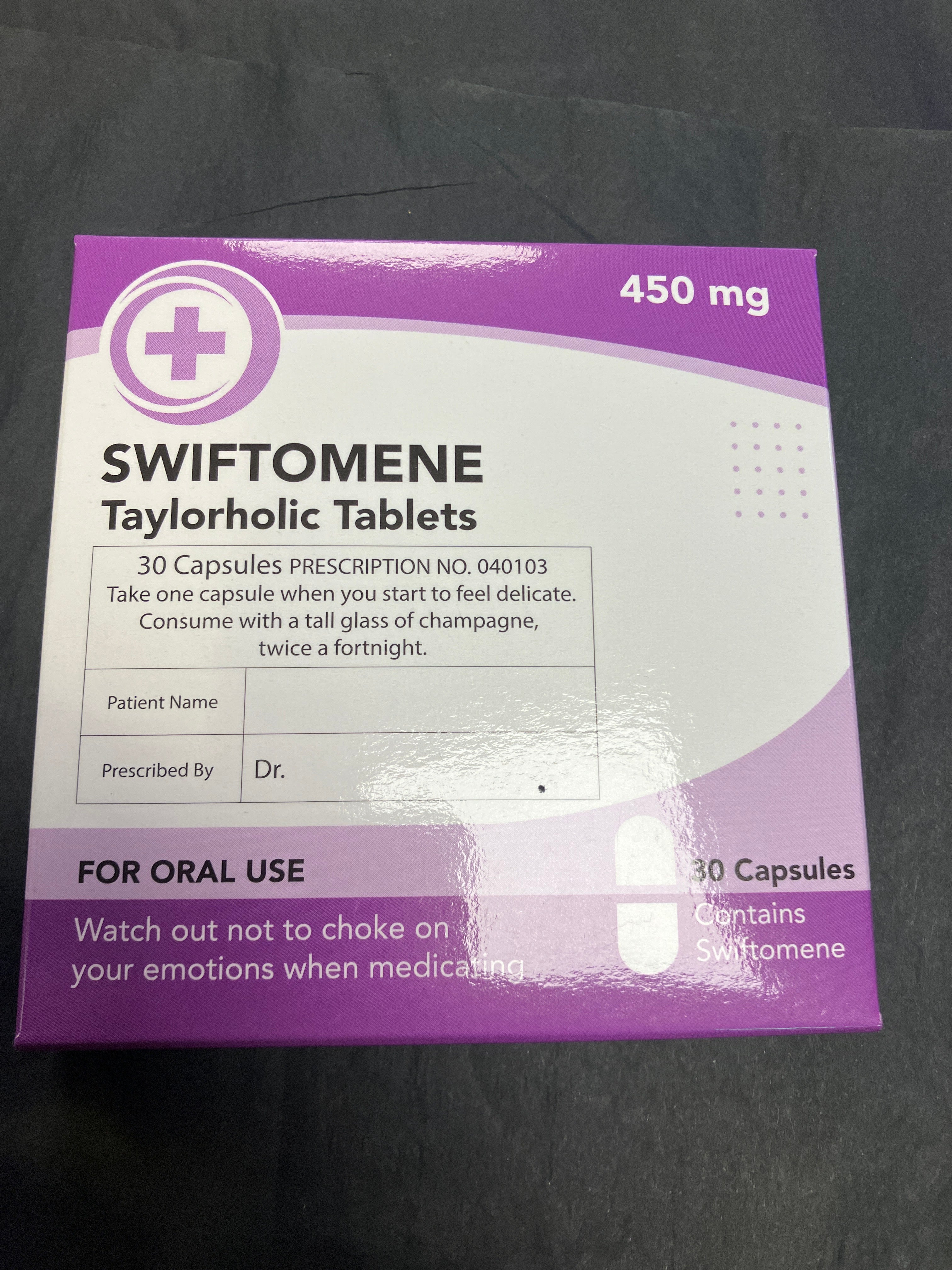 Funny Prescription Joke Pills (Actually Mints) - Choice of condition