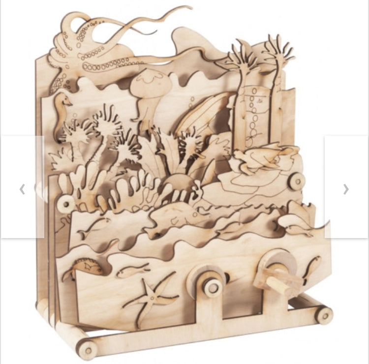 Timber kits Mechanical Wooden Model Self Build Kit - Choice of Timberkit Model