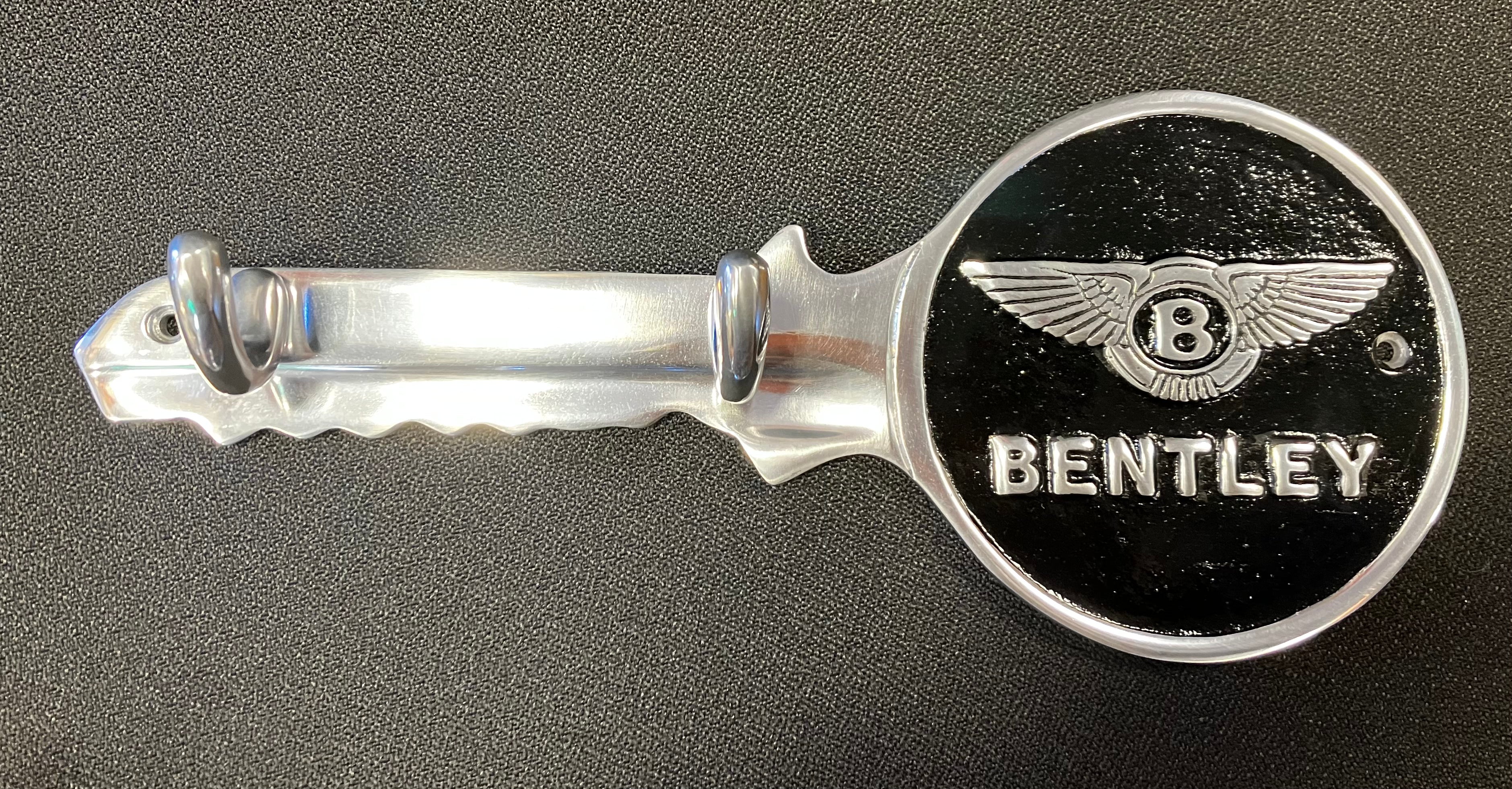 Wall mounted key hooks - Car logos - Bentley