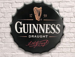 Giant Metal Bottle top cap 30cm - Choice of Design
