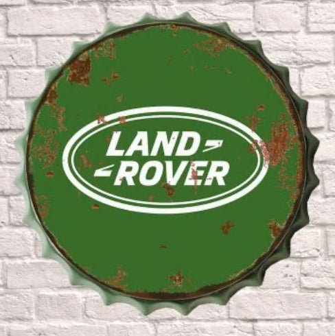 Giant Metal Bottle top cap 30cm - Choice of Design