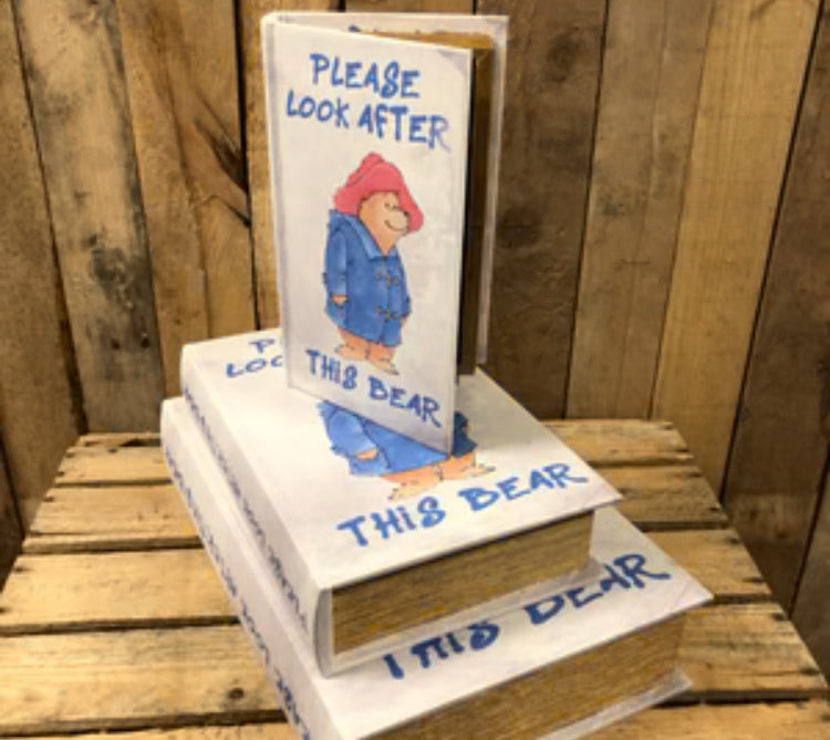 Secret Book Box storage - Choice of Size and Design