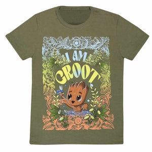 I am Groot Cotton T Shirt - Choice of Design