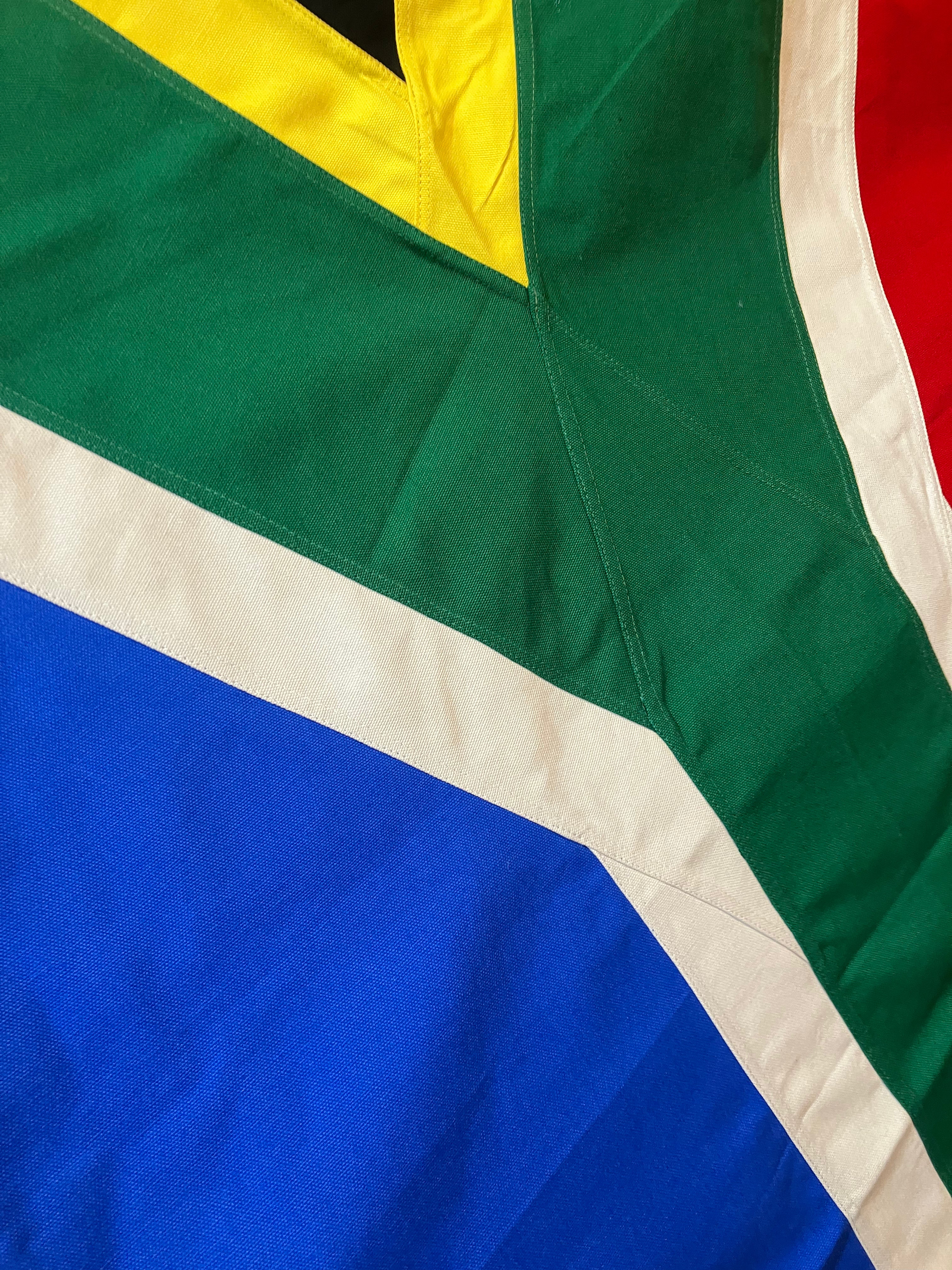 South Africa cotton canvas flag