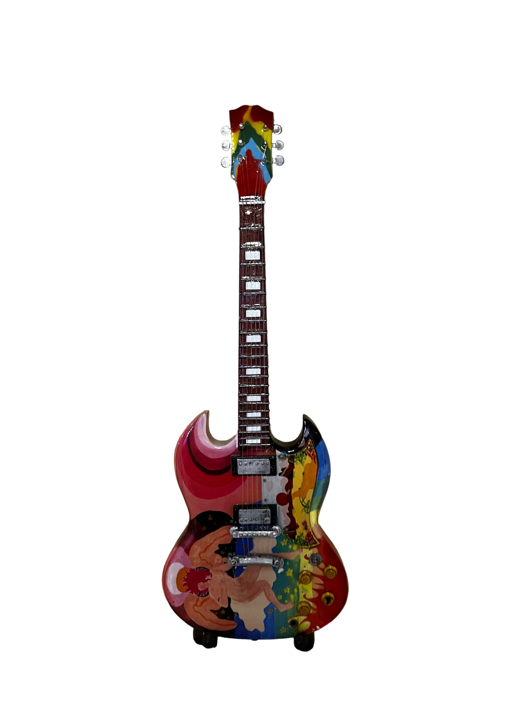 Eric Clapton The Fool Miniature Guitar