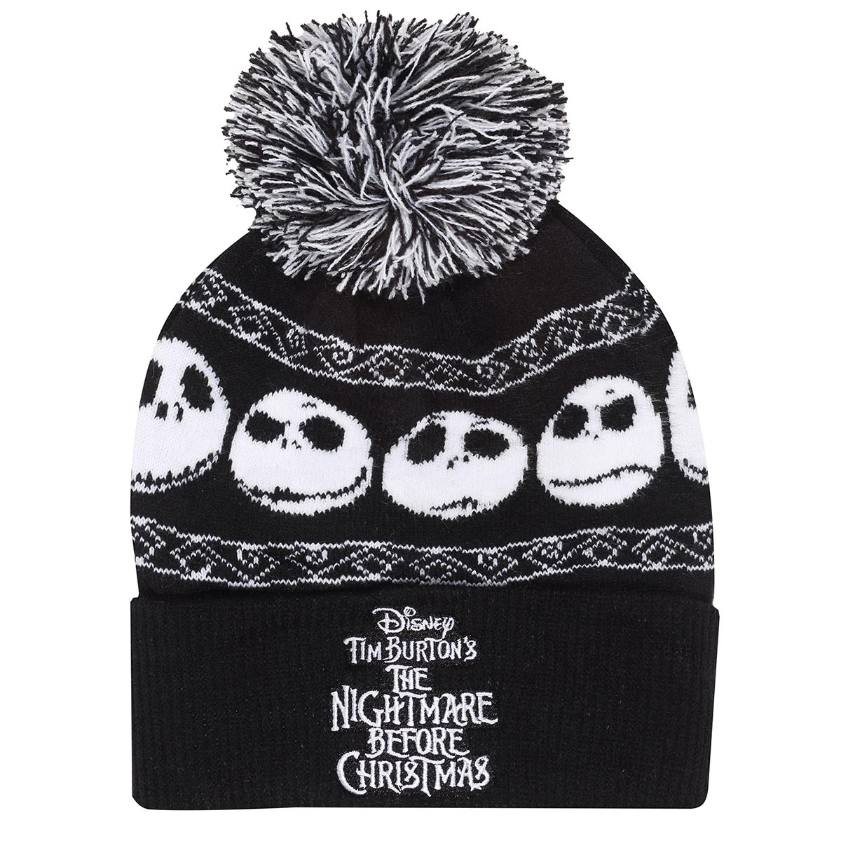 Nightmare Before Christmas Ski Licenced Beanie Woolie Hat - Choice of Two Styles