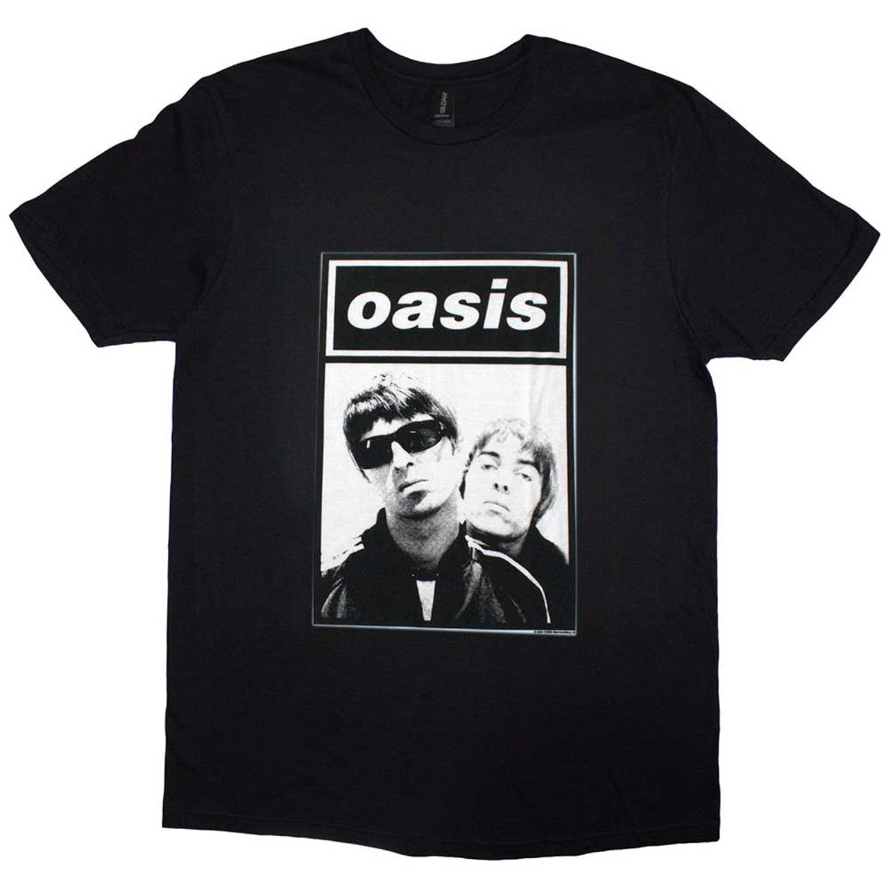 Official Licensed Oasis Noel and Liam Boxed TShirt