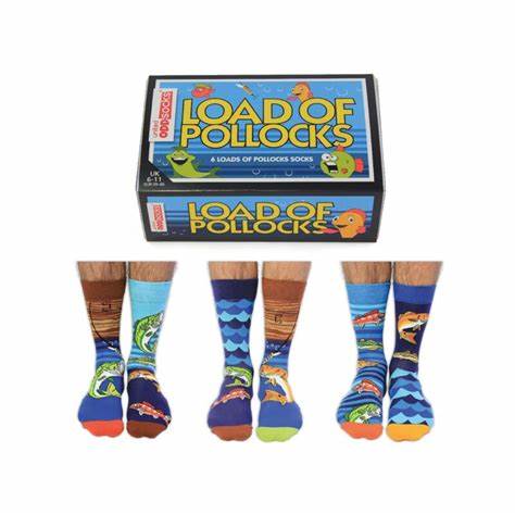 Fishing rude socks