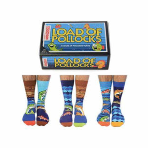 Fishing rude socks